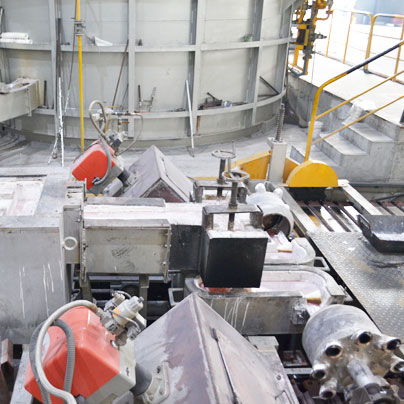 鋁錠自動(dòng)澆鑄連鑄機(jī)